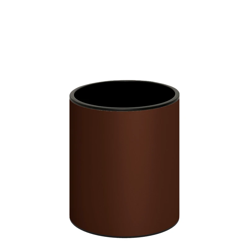 Pam & Co Καλάθι Απορριμμάτων 6lit Ανοιχτό Matt Wenge 20x24εκ. Pam & Co 2024-943 (Υλικό: Χάλυβας , Χρώμα: Wenge) - Pam & Co - 2024-943