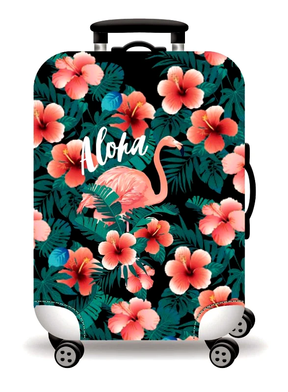 AMBER Κάλυμμα Βαλίτσας Medium 56-61εκ. Amber Flamingo AM363-02 - AMBER - AM363-02