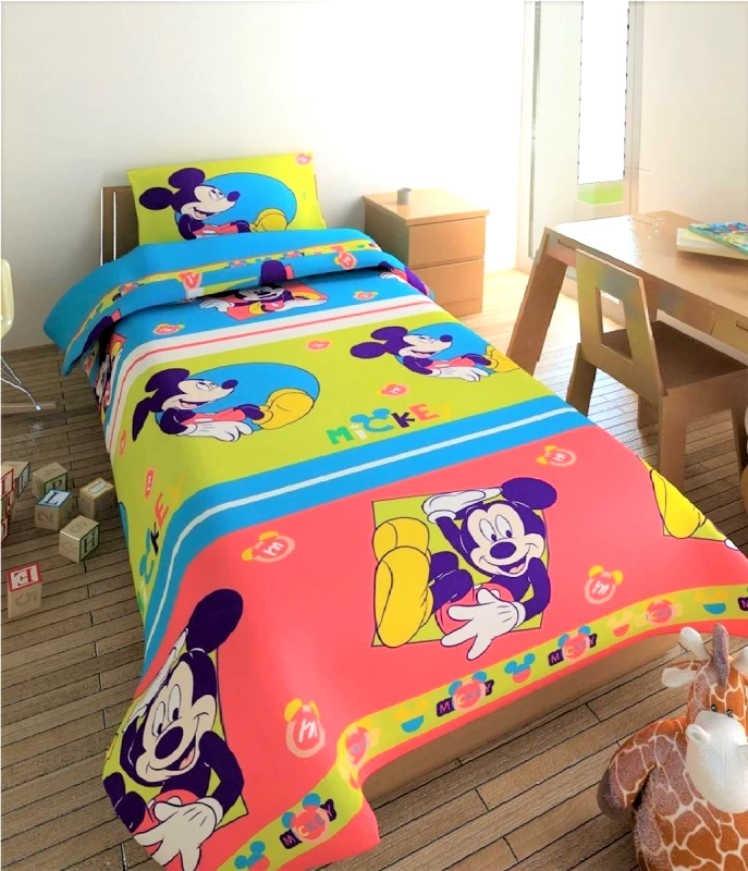 DimCol Κουβερλί Micropercalle Μονό 170x260εκ. Disney Mickey 657 Digital Print Dimcol (Ύφασμα: Micropercalle) - DimCol - 2120136901065799