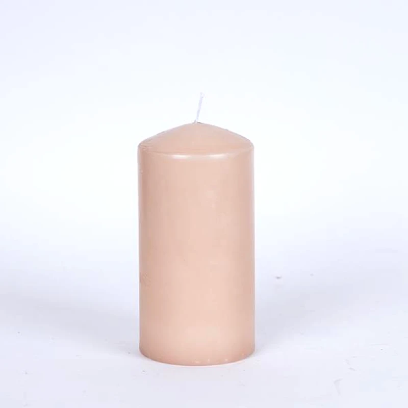 ESTHETI Κερί 7x14εκ. Sand ESTHETI 819-00032 (Σετ 6 Τεμάχια) (Χρώμα: Sand) - ESTHETI - 819-00032