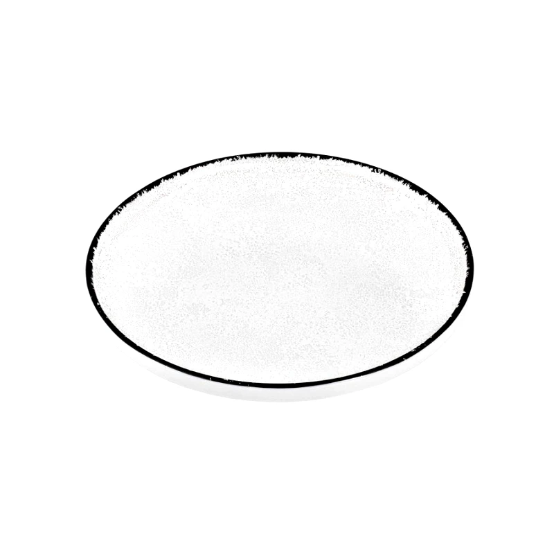 Oriana Ferelli Πιάτο Φρούτο Πορσελάνης White Vertical Oriana Ferelli 22εκ. PR182746322 (Σετ 6 Τεμάχια) (Υλικό: Πορσελάνη, Χρώμα: Λευκό, Μέγεθος: Μεμονωμένο) - Oriana Ferelli - PR182746322