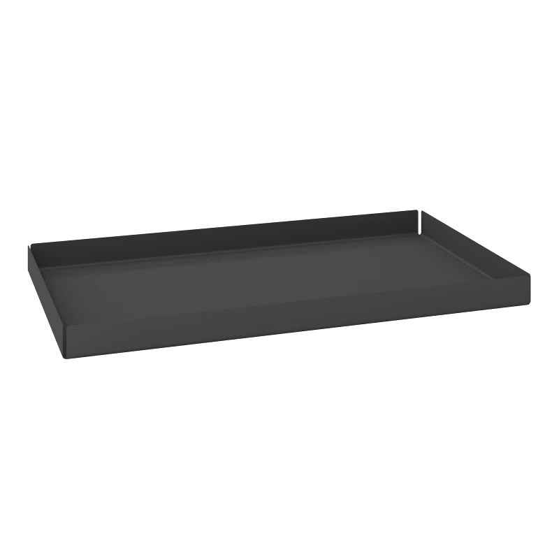 Pam & Co Σαπουνοθήκη Επικαθήμενη Ανοξείδωτη Matt Anthracite Pam & Co 14x8x1εκ. 82-113 (Υλικό: Ανοξείδωτο, Χρώμα: Ανθρακί) - Pam & Co - 82-113