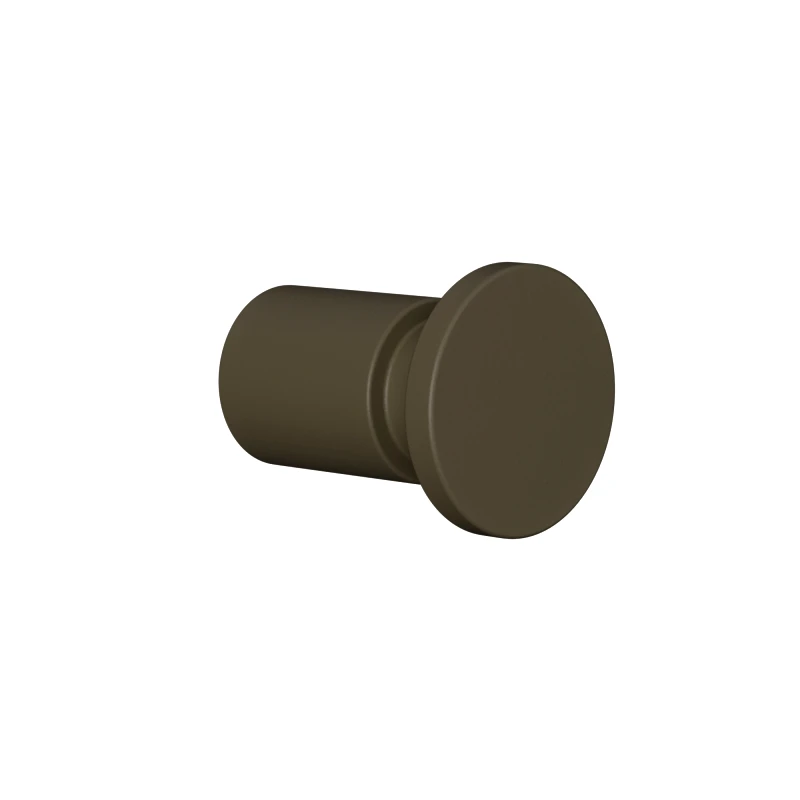 Pam & Co Κρεμάστρα Τοίχου Μεταλλική Matt Light Bronze Pam & Co 2,2x5εκ. 10-963 (Υλικό: Μεταλλικό, Χρώμα: Μπρονζέ) - Pam & Co - 10-963