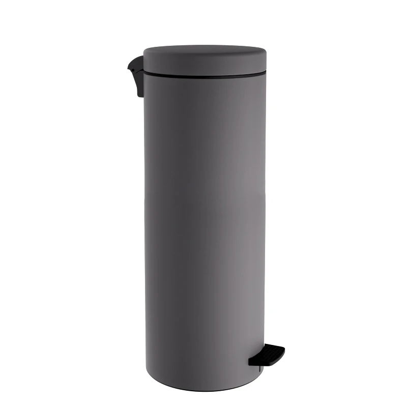 Pam & Co Καλάθι Απορριμμάτων 16lt Inox Pam & Co 20x53εκ. 16-2053-163 (Χρώμα: Γκρι, Υλικό: Inox) - Pam & Co - 16-2053-163