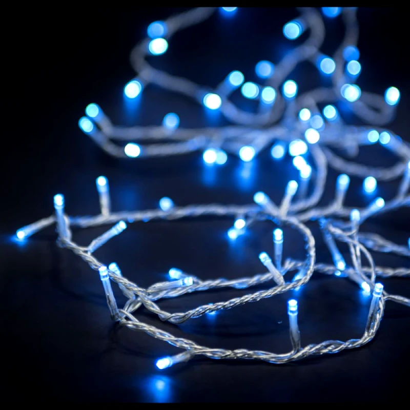 Iliadis Λαμπάκια 200 Led Σταθερό Μπλε Φως 10μ. iliadis 75027 - Iliadis - il_75027