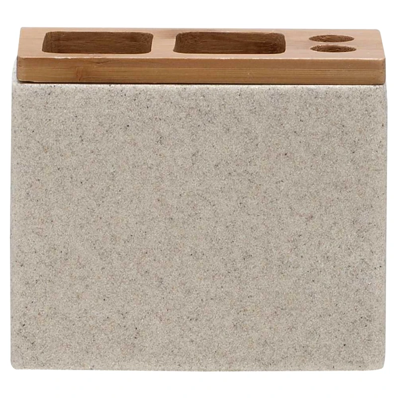 sealskin Ποτηροθήκη Polyresin 12,3x6x10,2εκ. Grace Sand Sealskin 361910365 (Υλικό: Polyresin, Χρώμα: Λευκό) - sealskin - sl-361910365