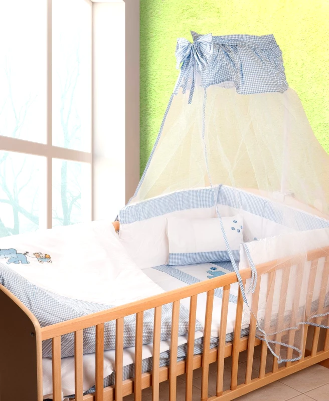 DimCol Κουνουπιέρα Κούνιας 160x490εκ. Ελεφαντάκι 18 Dimcol (Χρώμα: Λευκό) - DimCol - 1214016802401820