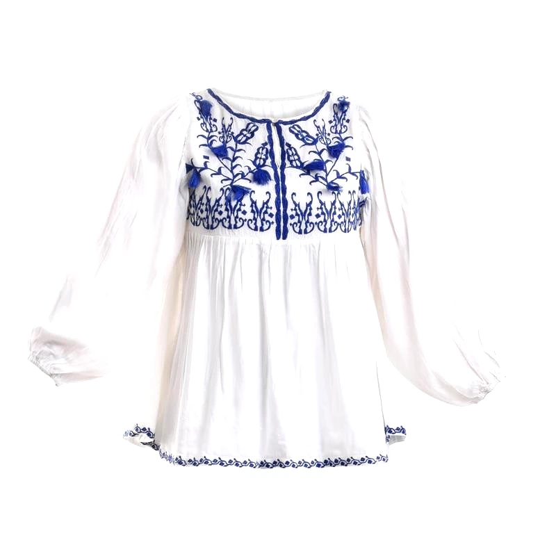 ble Μπλούζα Ble One Size 5-41-745-0007 (Ύφασμα: Viscose, Χρώμα: Λευκό) - ble - 5-41-745-0007