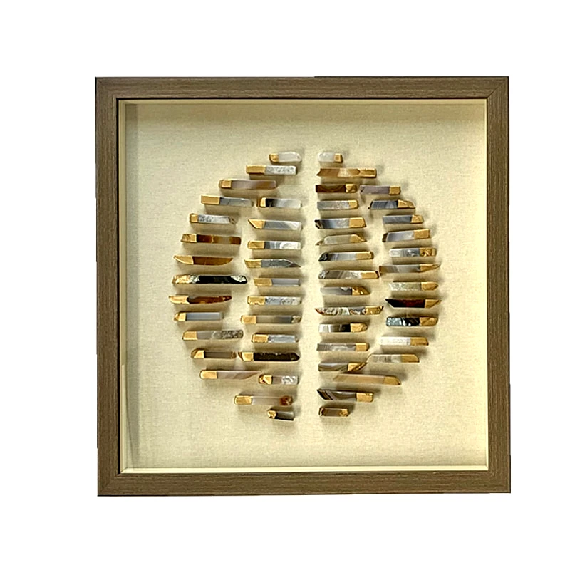 Art Et Lumiere Πίνακας Ξύλινος-Γυάλινος 50x50εκ. Art Et Lumiere 90101 (Υλικό: Ξύλο) - Art Et Lumiere - lumiere_90101