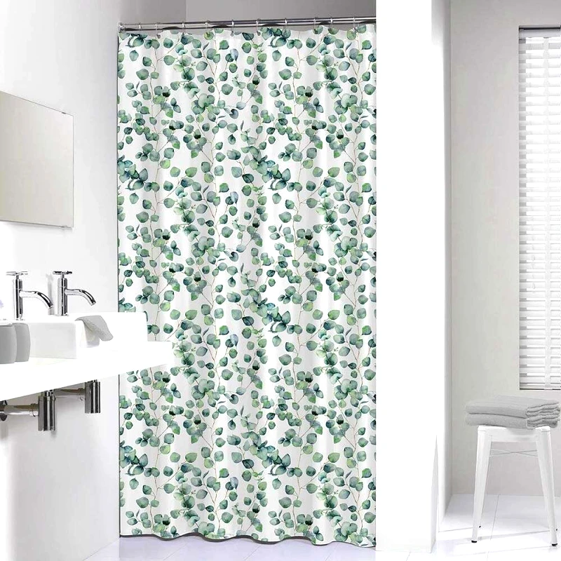 sealskin Κουρτίνα Μπάνιου Αδιάβροχη Υφασμάτινη 180x200εκ. Ayra Green Sealskin 800143 (Ύφασμα: Polyester, Χρώμα: Πράσινο ) - sealskin - sl-800143