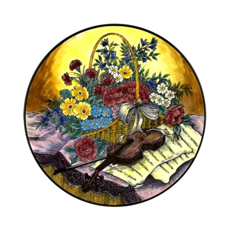 WM COLLECTION Διακοσμητικό Πιάτο Κεραμικό WM Collection Δ32εκ. NVienna/Α (Υλικό: Κεραμικό) - WM COLLECTION - NVienna/Α