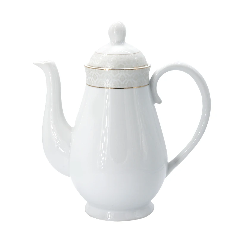 Oriana Ferelli® Τσαγιέρα Πορσελάνης Λευκή 14141/G Oriana Ferelli 1150ml PR14141111 (Υλικό: Πορσελάνη, Χρώμα: Λευκό) - Oriana Ferelli® - PR14141111