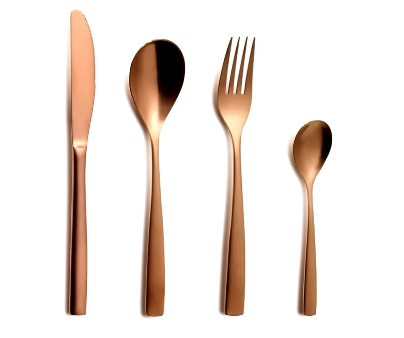 Comas Μαχαίρι Φαγητού Ανοξείδωτο 18/0 Bcn Copper Comas 10εκ. CO06108000 (Σετ 6 Τεμάχια) (Υλικό: Ανοξείδωτο, Χρώμα: Ροζ-Χρυσό (Copper), Μέγεθος: Μεμονωμένο) - Comas - CO06108000