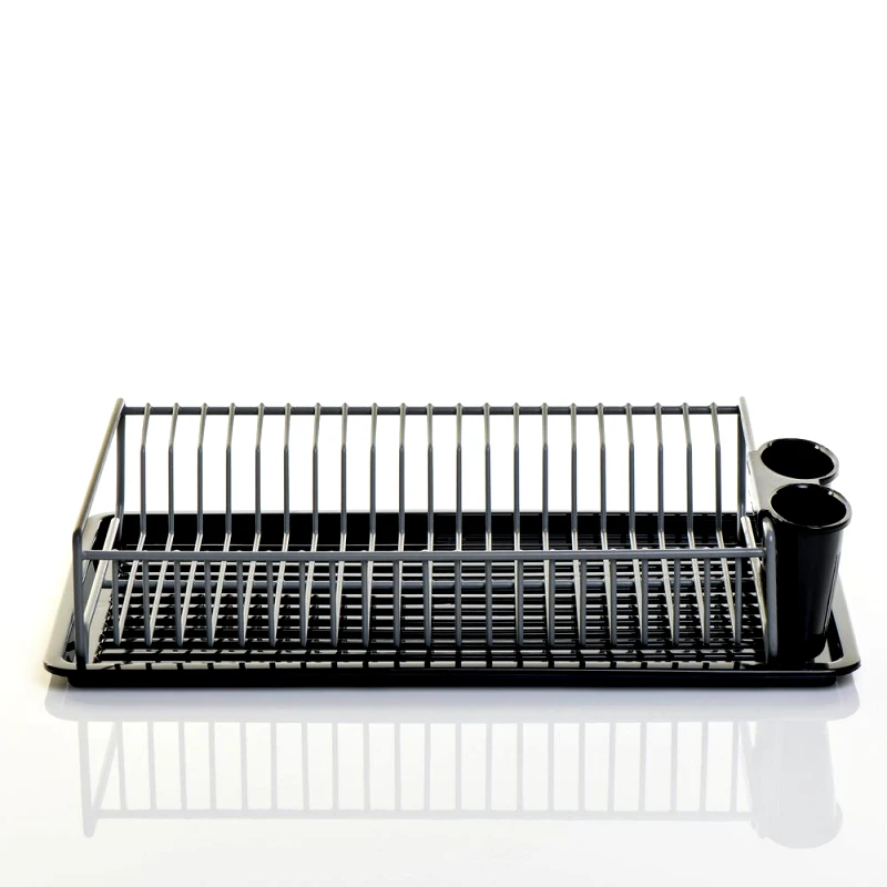Max Home Πιατοθήκη Με Δίσκο Μεταλλική Ανθρακί 41x27,5x9εκ. Max Home (Υλικό: Μεταλλικό, Χρώμα: Ανθρακί) - Max Home - DMZ38037AN