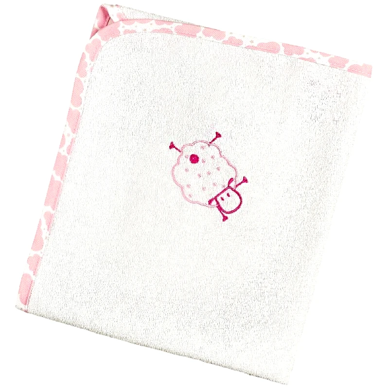 Ο Κόσμος του Μωρού Σελτεδάκι Bebe Polycotton 60x80εκ. Sheep Pink 11291 (Ύφασμα: 80% Cotton - 20% Polyester, Χρώμα: Λευκό) - Ο Κόσμος του Μωρού - 5205626112914