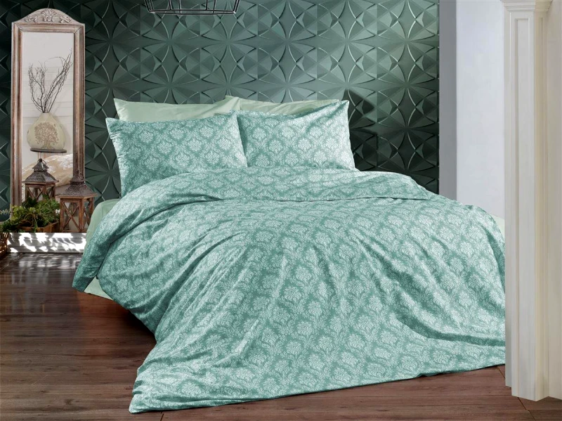 DimCol Παπλωματοθήκη Εμπριμέ Polycotton Μονή 160x240εκ. Οφηλία 278 Veraman DimCol (Χρώμα: Βεραμάν, Ύφασμα: 70% Βαμβάκι-30% Polyester, Μέγεθος: Μονά) - DimCol - 1935785242427803