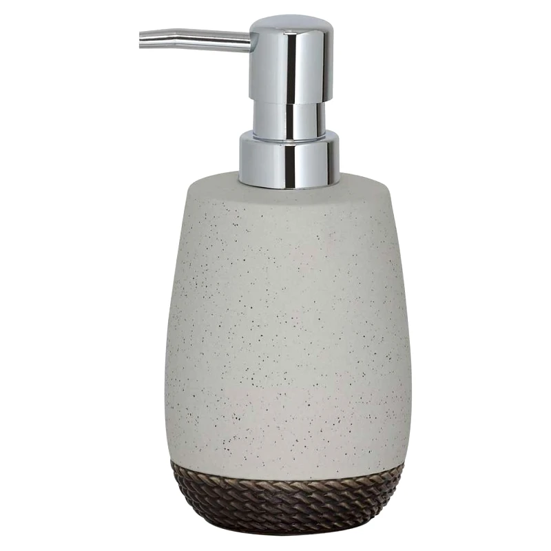 sealskin Ντισπένσερ Πορσελάνης 400ml-8,3x16,5εκ. Braid Grey Sealskin 362490211 (Υλικό: Πορσελάνη, Χρώμα: Γκρι) - sealskin - sl-362490211