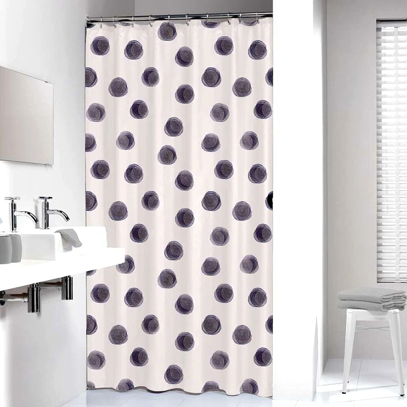 sealskin Κουρτίνα Μπάνιου Αδιάβροχη Πλαστική 180x200εκ. Mood Blue Sealskin 800145 (Χρώμα: Μπλε, Υλικό: Peva) - sealskin - sl-800145