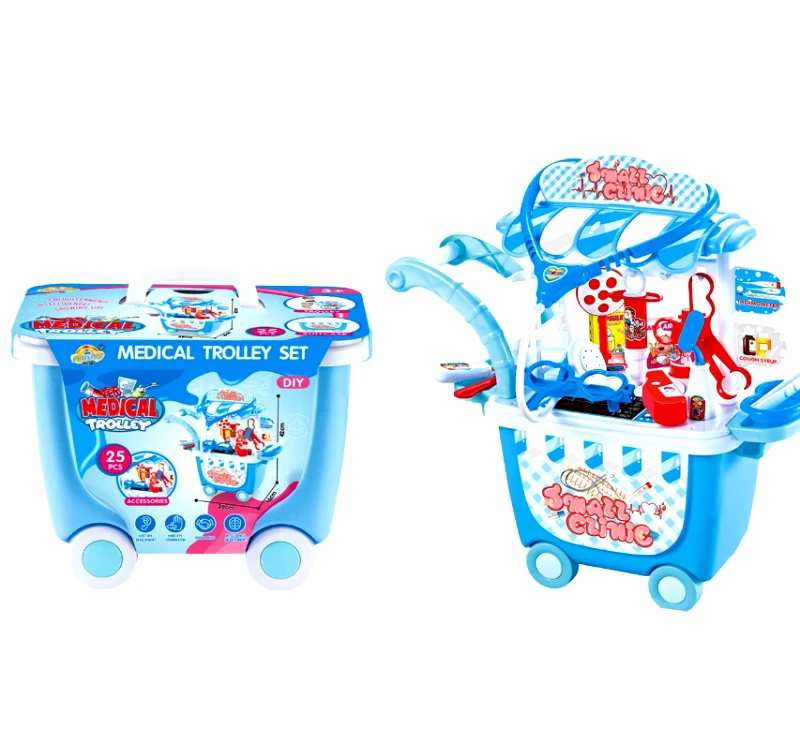 Toy Markt Τρόλεϋ Ιατρικά Εργαλεία Small Clinic 25x19x16εκ. Toy Markt 71-3263 - Toy Markt - 71-3263