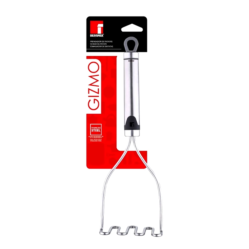 Bergner Πολτοποιητής Πατάτας Ανοξείδωτος Gizmo Bergner 29x8,5εκ. BG00003190 (Υλικό: Ανοξείδωτο) - Bergner - BG00003190