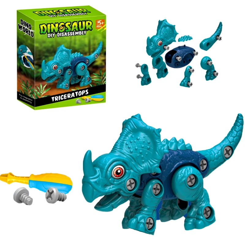 Toy Markt Δεινόσαυρος Triceratops Συναρμολογούμενο Σε Κουτί 16x5,5x20εκ. Toy Markt 71-3254 - Toy Markt - 71-3254