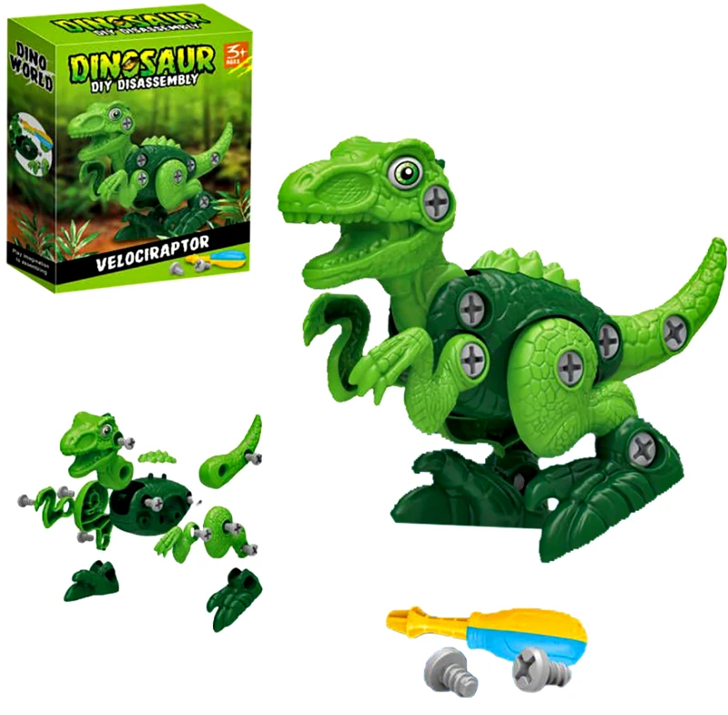 Toy Markt Δεινόσαυρος Velociraptor Συναρμολογούμενο Σε Κουτί 16x5,5x20εκ. Toy Markt 71-3255 - Toy Markt - 71-3255