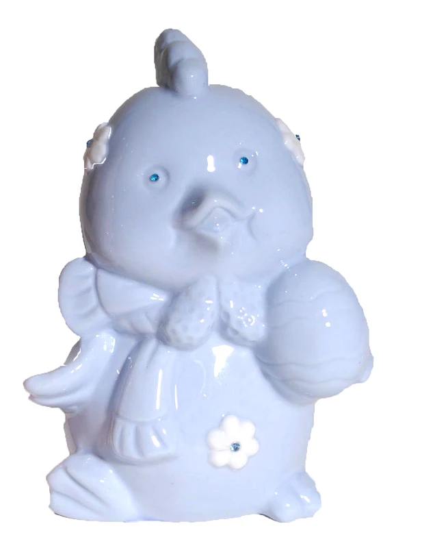 Royal Art Collection Κουμπαράς Πορσελάνης Πουλάκι Μπλε Royal Art 12,5εκ. JON392B (Υλικό: Πορσελάνη, Χρώμα: Μπλε) - Royal Art Collection - JON392B