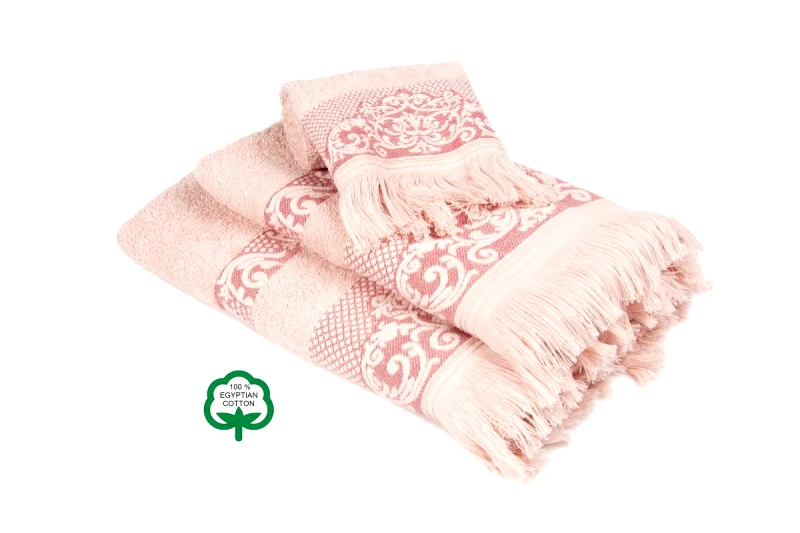 DimCol Σετ Πετσέτες 3 τμχ Βαμβακερές Ίσιδα 02 Ροζ DimCol (Ύφασμα: Βαμβάκι 100%, Χρώμα: Ροζ, Μέγεθος: Σετ) - DimCol - 1432215731100226