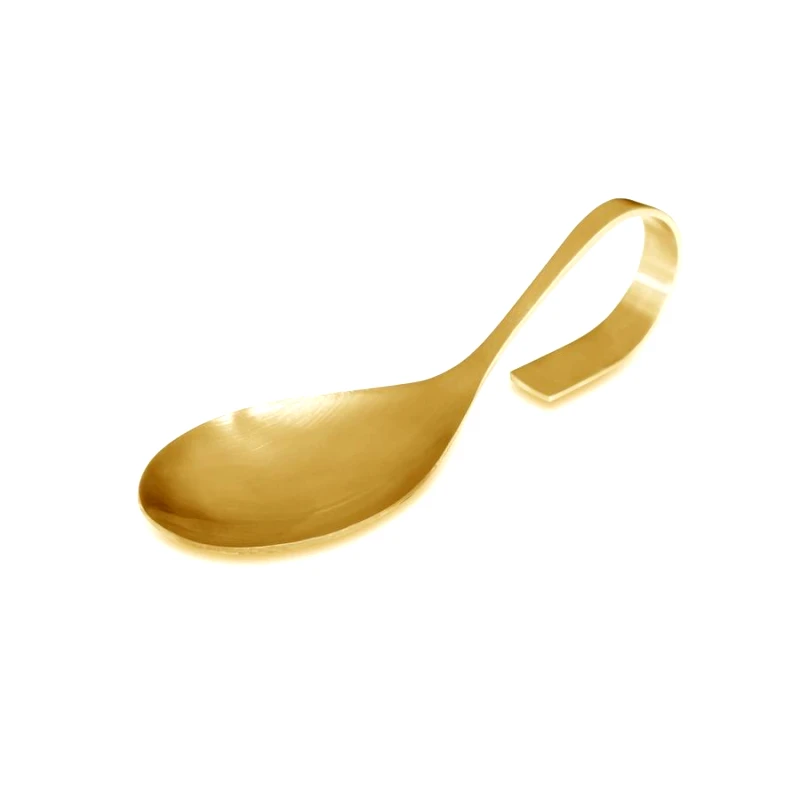 Comas Κουτάλι Σερβιρίσματος Ορεκτικών Ανοξείδωτο 18/0 Gold Comas 3mm CO08797000 (Σετ 2 Τεμάχια) (Υλικό: Ανοξείδωτο, Χρώμα: Χρυσό ) - Comas - CO08797000