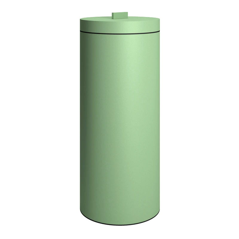 Pam & Co Καλάθι Απλύτων Ανοξείδωτο Matt Mint 26x60εκ.-30ltr Pam & Co 2560-903 (Υλικό: Ανοξείδωτο, Χρώμα: Μέντα) - Pam & Co - 2560-903