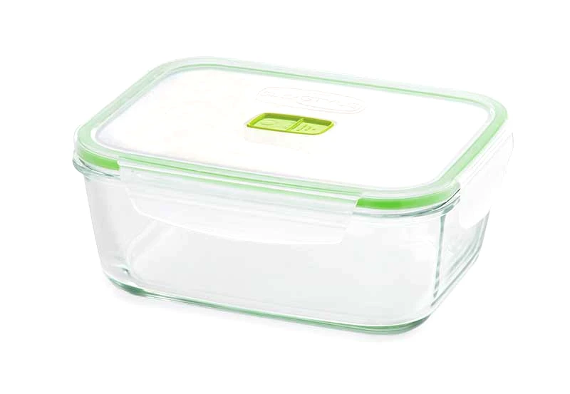 Gio Style Φαγητοδοχείο Για Μικροκύματα Με Καπάκι 1500ml-21,7x16,1x8,4εκ. Vetro Giostyle 50-5193 - Gio Style - 50-5193