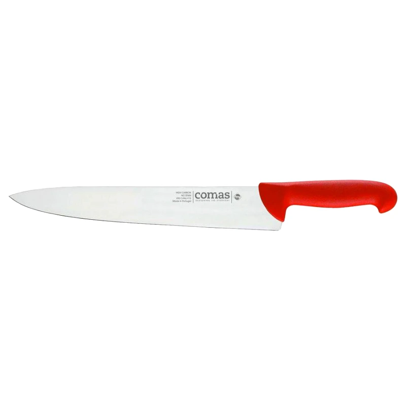Comas Μαχαίρι Κρέατος Ανοξείδωτο Red Carbon Comas 30εκ. CO1011330 (Υλικό: Ανοξείδωτο, Χρώμα: Κόκκινο) - Comas - CO1011330