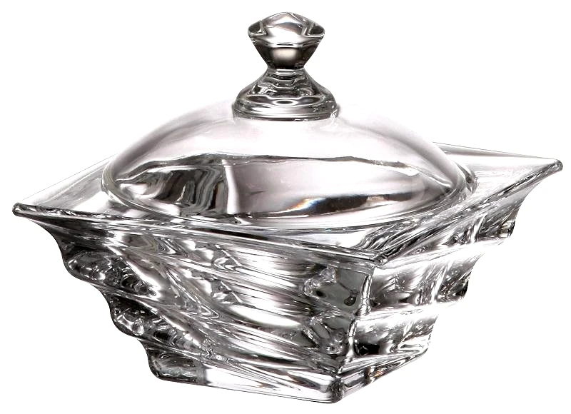 Crystal Bohemia Φοντανιέρα Κρυστάλλινη Casablanca Crystal Bohemia 18εκ. CTB05200304 (Υλικό: Κρύσταλλο, Χρώμα: Διάφανο ) - Crystal Bohemia - CTB05200304