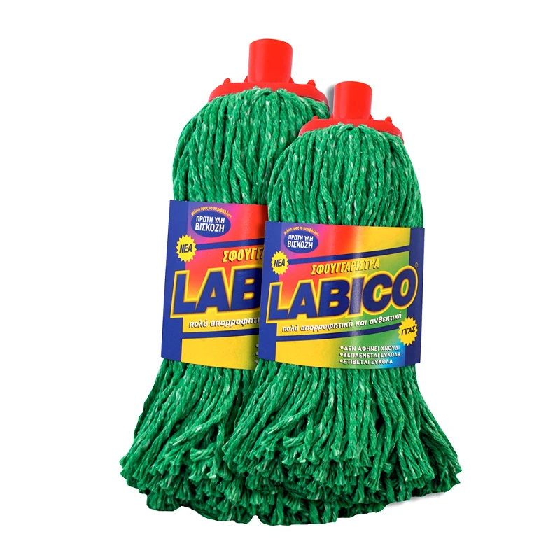 OEM Σφουγγαρίστρα Νημάτινη Πράσινη Γίγας Labico - OEM - RS_00.82.25.ΠΡΣΥ/4