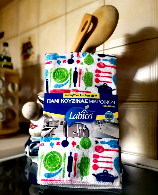 OEM Σετ Πανιά Μικροϊνών Κουζίνας Labico 2 τεμ - OEM - RS_02531.40.ΚΙΤ