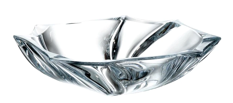 Crystal Bohemia Φρουτιέρα Κρυστάλλινη Neptune Crystal Bohemia 33εκ. CTB02200405 (Υλικό: Κρύσταλλο, Χρώμα: Διάφανο ) - Crystal Bohemia - CTB02200405