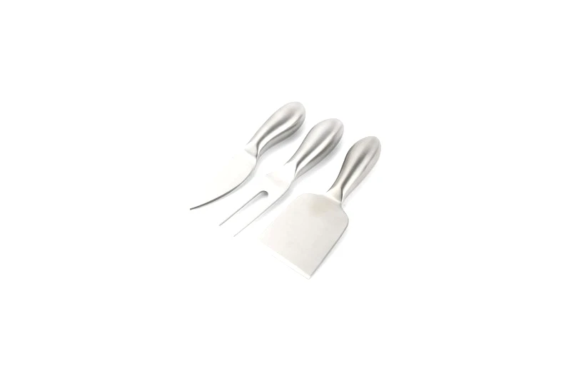Salt & Pepper Σετ 3τμχ Σερβιρίσματος Τυριών Ανοξείδωτο S&P 13εκ. Fromage 823460 (Υλικό: Ανοξείδωτο, Χρώμα: Ασημί ) - Salt & Pepper - 823460