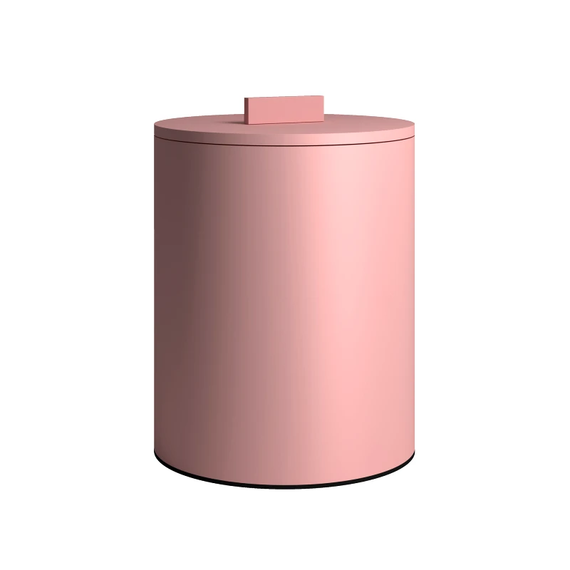 Pam & Co Καλάθι Απορριμμάτων Πάγκου 6lt Ανοξείδωτο Matt Pink Pam & Co Φ20x25εκ. 2326-303 (Υλικό: Ανοξείδωτο, Χρώμα: Ροζ) - Pam & Co - 2326-303