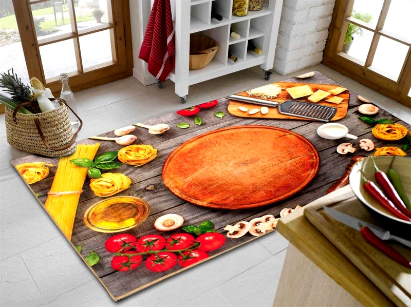 DimCol Χαλάκι Κουζίνας Polyester 80x200εκ. Spaghetti 269 DimCol (Ύφασμα: Polyester) - DimCol - 33463059019