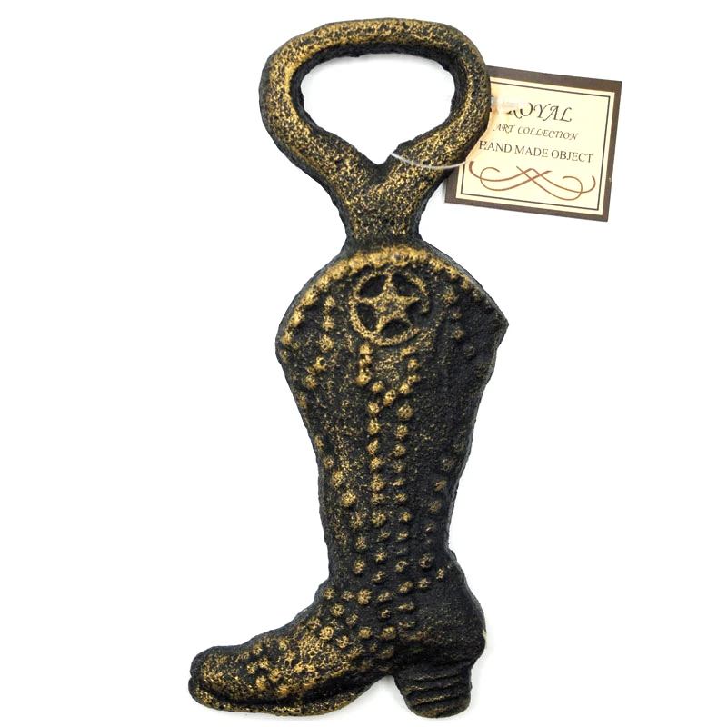 Royal Art Collection Ανοιχτήρι Μπότα Σιδερένιο Αντικέ Χρυσό 14εκ. Royal Art CAS3/124GL (Χρώμα: Χρυσό , Υλικό: Σίδερο) - Royal Art Collection - CAS3/124GL