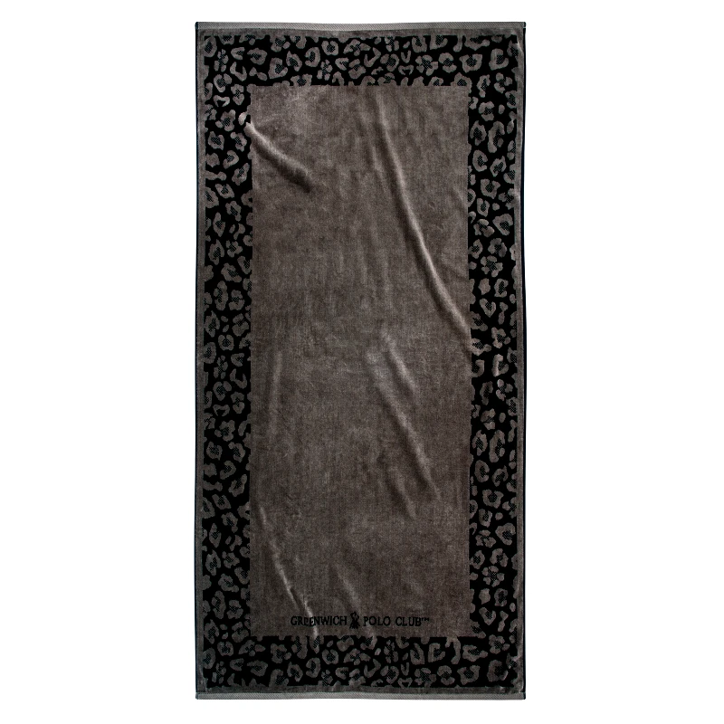 Greenwich Polo Club Πετσέτα Θαλάσσης Βαμβακερή 90x180εκ. Essential 3862 Καφέ-Σπαγγί Greenwich Polo Club (Ύφασμα: Βαμβάκι 100%, Χρώμα: Καφέ) - Greenwich Polo Club - 267901803862