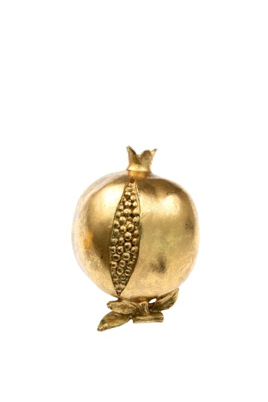 ZEN COLLECTION Ρόδι Polyester Χρυσό 9x8x18εκ. Zen Collection 24.6.50428 (Υλικό: Polyester, Χρώμα: Χρυσό ) - ZEN COLLECTION - 24.6.50428