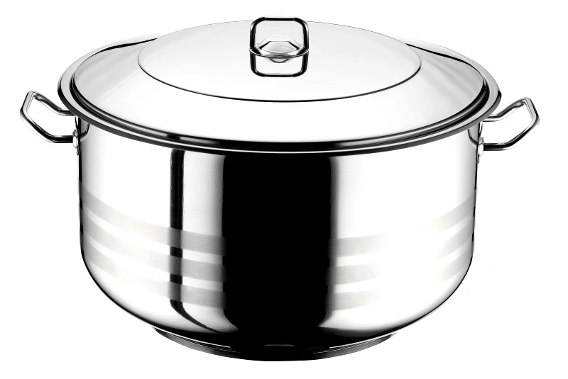 Isfa Metal Κατσαρόλα Ανοξείδωτη Arian 430 Isfa Metal 32x22εκ.- 16,5ltr ISF00100132 (Υλικό: Ανοξείδωτο) - Isfa Metal - ISF00100132