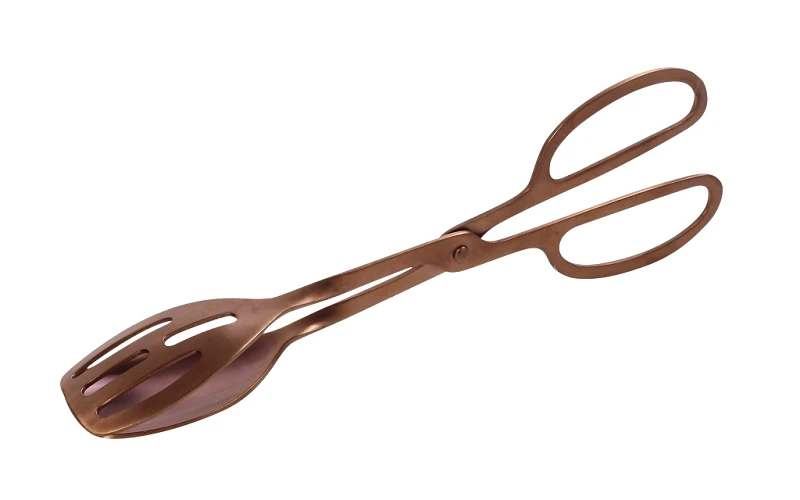 ESPIEL Λαβίδα Για Σαλάτα Ανοξείδωτη Χάλκινο Ματ ESPIEL 25,5εκ. RAP124 (Υλικό: Ανοξείδωτο, Χρώμα: Χάλκινο) - ESPIEL - RAP124