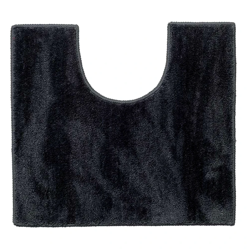 sealskin Ταπέτο Λεκάνης Αντιολισθητικό Polyester 45x50εκ. Doux Dark Grey Sealskin 800116 (Ύφασμα: Polyester, Χρώμα: Γκρι) - sealskin - sl-800116