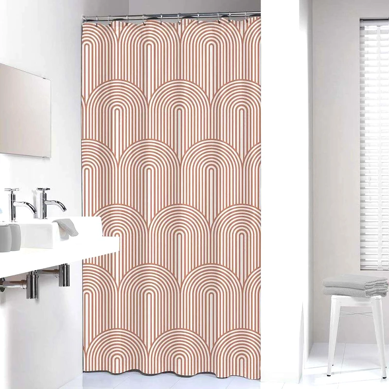 sealskin Κουρτίνα Μπάνιου Αδιάβροχη Πλαστική 180x200εκ. Brave Dark Pink Sealskin 800149 (Χρώμα: Ροζ, Υλικό: Peva) - sealskin - sl-800149