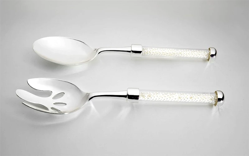 ESPIEL Κουτάλες Σερβιρίσματος Σετ 2τμχ Ανοξείδωτες 26εκ. ESPIEL PET109 (Υλικό: Ανοξείδωτο) - ESPIEL - PET109