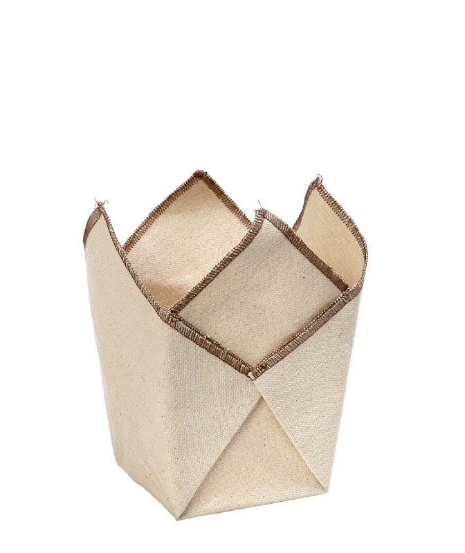 ESPIEL Ψωμιέρα Φάκελος Βαμβακερή Μπεζ ESPIEL 10x10x21εκ. AMN106 (Ύφασμα: Βαμβάκι 100%, Χρώμα: Μπεζ) - ESPIEL - AMN106