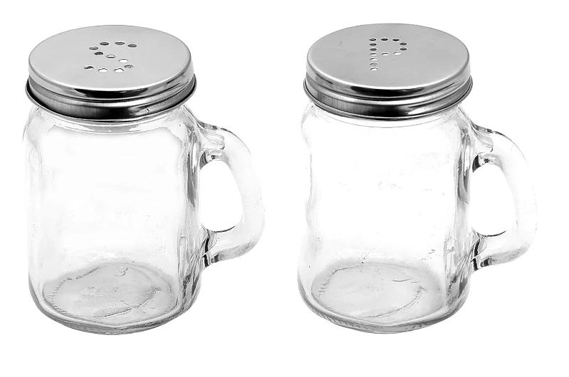 ESPIEL Σετ 2τμχ Αλατοπίπερο ESPIEL 7,5x5,5x8,5εκ. INT8506 (Χρώμα: Διάφανο ) - ESPIEL - INT8506