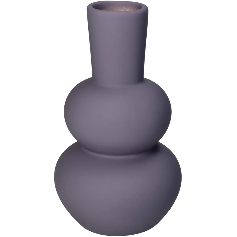 ARTELIBRE Βάζο Δολομίτης Λιλά ARTE LIBRE 10,7x10,7x19,7εκ. 05150297 (Χρώμα: Λιλά, Υλικό: Δολομίτης) - ARTELIBRE - 05150297